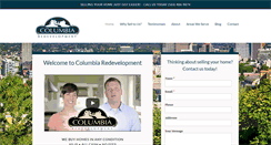 Desktop Screenshot of columbiaredevelopment.com